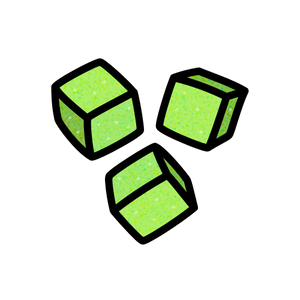 Pick 'n' Mix - Sour Apple Cubes