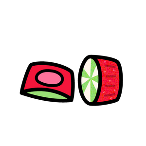 Pick 'n' Mix - Jelly Watermelon Twist Tarts