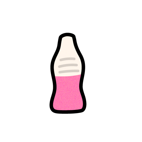 Pick 'n' Mix - Strawberry Milkshake Gummy Bottles