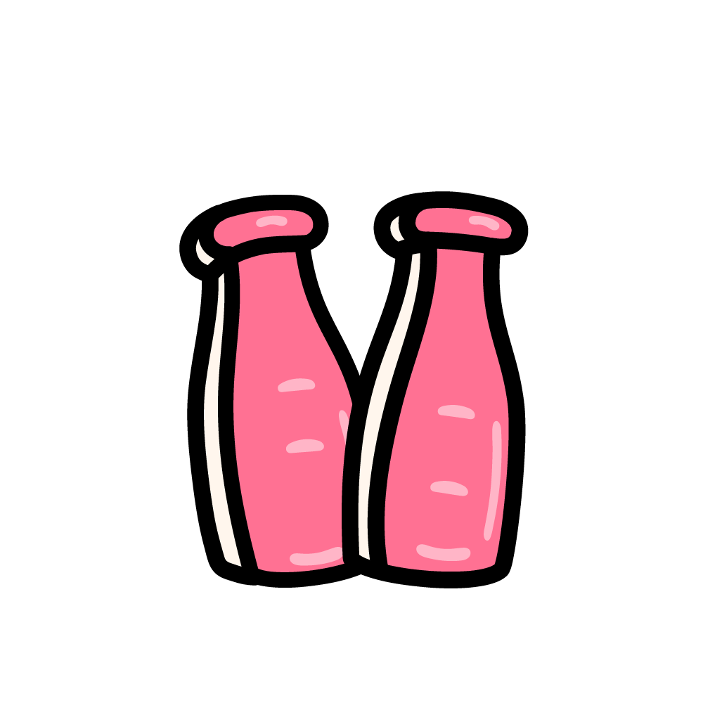 Pick 'n' Mix - Vegetarian Milkshake Bottles