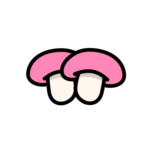 Pick 'n' Mix - Strawberry Mushrooms