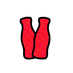 Pick 'n' Mix - Fizzy Raspberry Soda Bottles