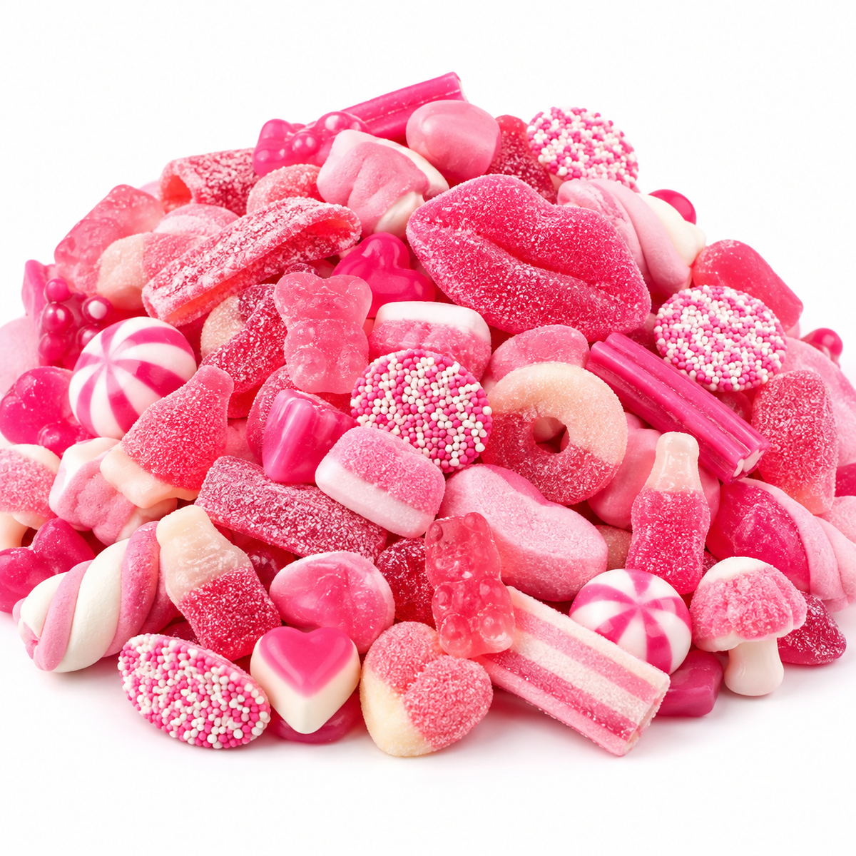 Candy Cocktails - 1KG All The Pinks - Sweeties Pick and Mix