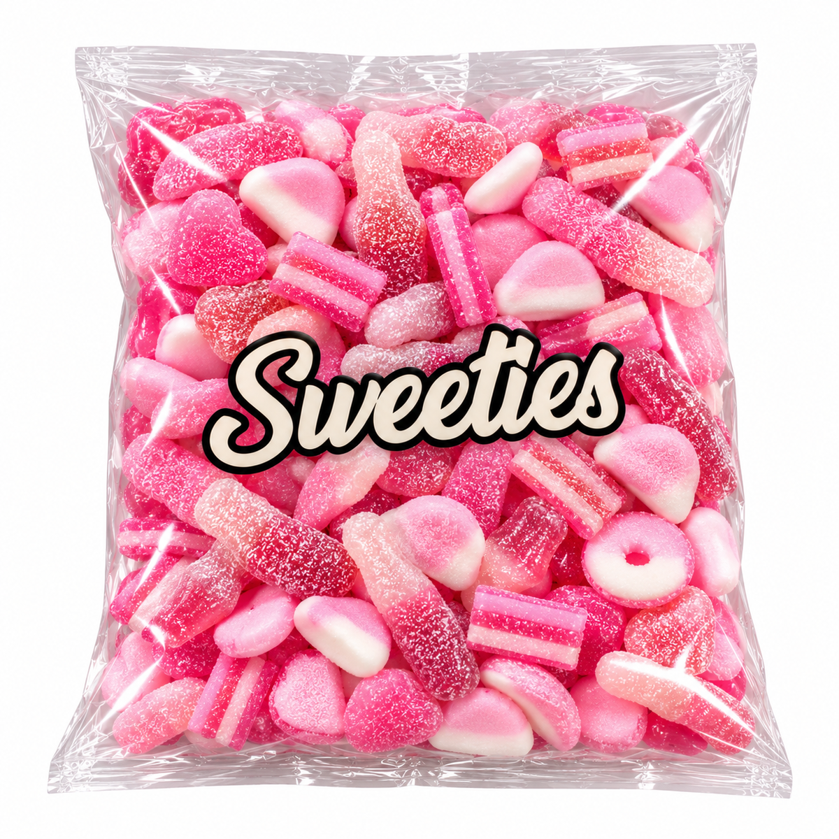 Candy Cocktails - 1KG All The Pinks - Sweeties Pick and Mix