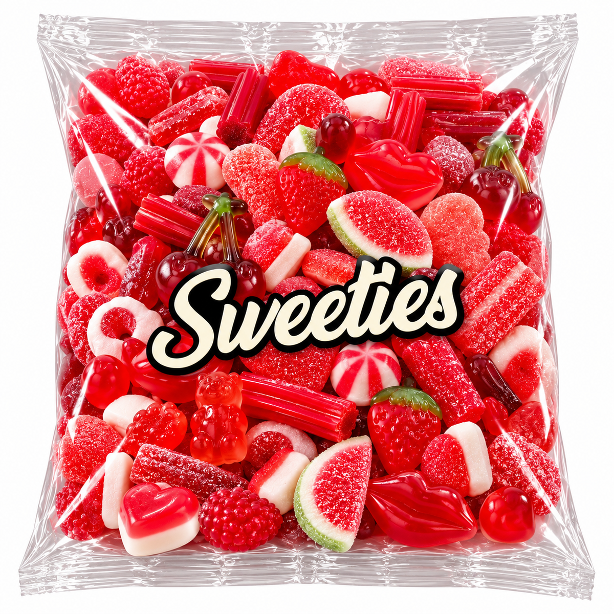 Candy Cocktails - 1KG All The Reds - Sweeties Pick and Mix