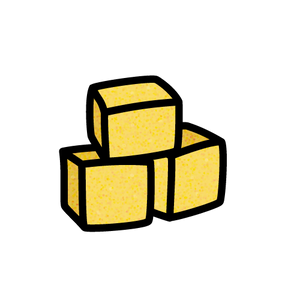 Pick 'n' Mix - Pineapple Cubes