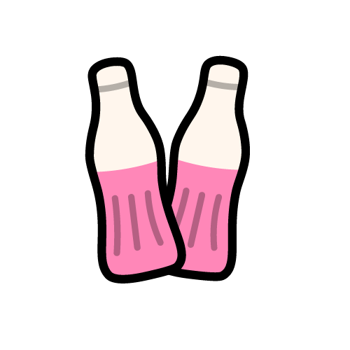 Pick 'n' Mix - Strawberry Milkshake Bottles