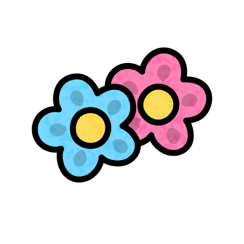 Pick 'n' Mix - Marshmallow Flowers Bag