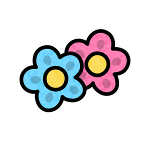 Pick 'n' Mix - Marshmallow Flowers Bag