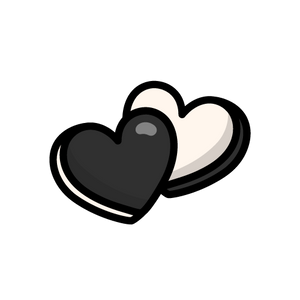 Pick 'n' Mix - Black Gummy Hearts