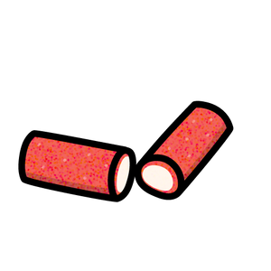 Pick 'n' Mix - Mini Fizzy Strawberry Pencils