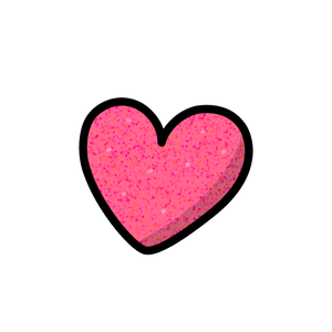 Pick 'n' Mix - Red Shiny Filled Hearts