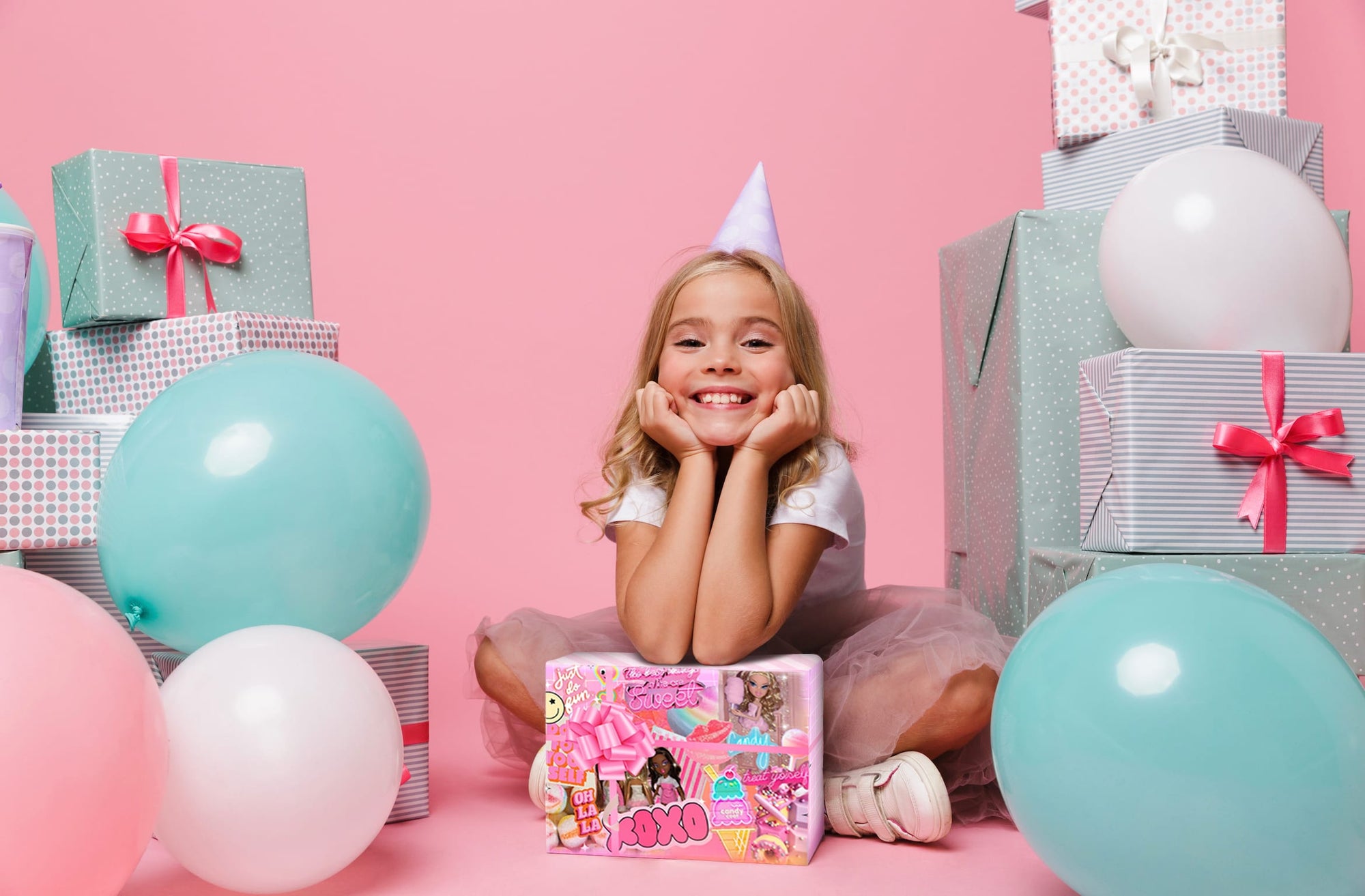 Build a Girls Birthday Box 🍭🌈🎉🎂👧🏼🎈